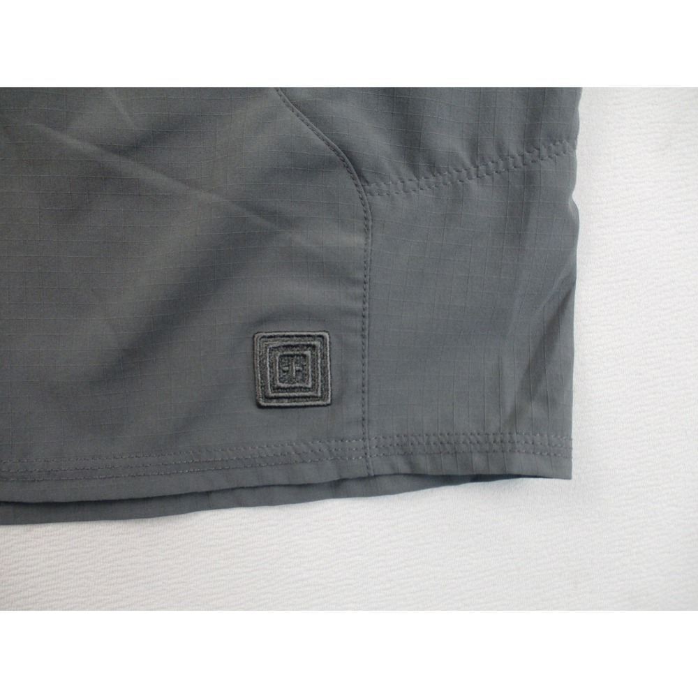 5.11‎ Tactical Board Shorts Mens 32 Gray Utility Ripstop Cargo Swim Trunks 511 - Picture 5 of 11